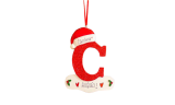 Christmas Tree 26 Letters Decoration Pendant