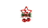 One or Three Christmas Pentagram Bell Pendant