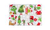 Christmas Decorations Grinch Wall Sticker