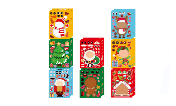 24pcs Christmas stickers