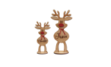 Personalized Freestanding Reindeeres