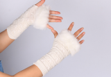 Winter Warm Knitting Fingerless Gloves 