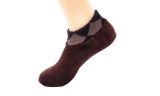 Men‘s Non Slip Soft Fleece Indoor Floor Socks 
