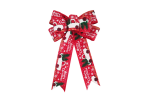 2Pcs Christmas Decorative Bow