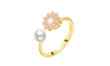 Daisy Flower Anxiety Fidget Rings