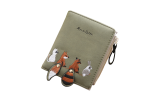 Cartoon Fox Rabbit Animal Embroidery Zipper Purse