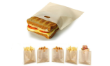 Five Or Ten Non-Stick Reusable Heat Resistant PTFE Toaster Bags