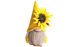 Sunflower Bee Faceless Gnome Decor