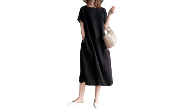 Women's Cotton Linen Dress