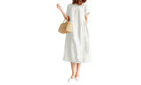 Women's Cotton Linen Dress