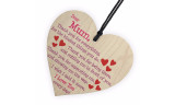 Wooden Heart Shaped Ornaments