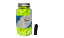 60 Pairs Soft Foam Ear Plugs with Aluminum Carry Case