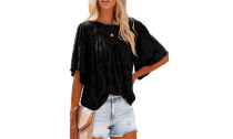 Women's Flare Sleeve Lace Top