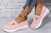Women's Fly Woven Breathable Casual Mesh Shoes