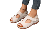 Women's Breathable Fish Mouth Casual Flat Sandals 