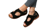Women's Breathable Fish Mouth Casual Flat Sandals 