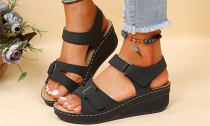 Women's Open Toe Velcro Sandals