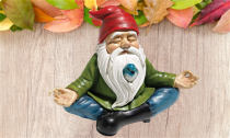 Garden Gnome Zen Statue Decoration