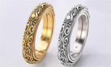 Creative Astronomical Complex Rotating Cosmic Finger Ring