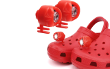 2Pcs Croc Headlights Shoe Accessories