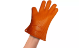 One Or Two Heat-Resistant Silicone Cooking Gloves Mitts Mitten