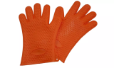 One Or Two Heat-Resistant Silicone Cooking Gloves Mitts Mitten