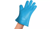 One Or Two Heat-Resistant Silicone Cooking Gloves Mitts Mitten