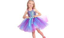 Girl's Mermaid Tutu Dress Up Dress