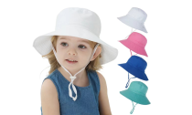  Kids Toddler Baby Summer Adjustable Bucket Sun Hat