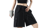 Women's Lightweight Cargo Shorts with Pockets
