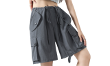 Women's Lightweight Cargo Shorts with Pockets