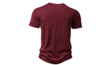 Men's Henley Short Sleeve Basic Solid T Shirts
