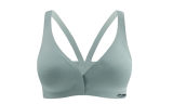 Seamless Front Open Button Elastic Push Up Intimates Bra 