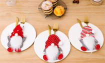 Christmas GnomeKnife and Fork Set 