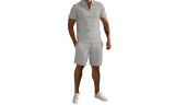 Men’s Two-Piece Polo T-shirt and Shorts