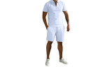 Men’s Two-Piece Polo T-shirt and Shorts