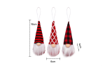 3PCs Christmas Gnome Plush Doll Ornaments Decorations