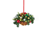 Hanging Flower Basket Creative Pendant Christmas Tree Decoration