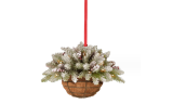 Hanging Flower Basket Creative Pendant Christmas Tree Decoration