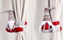 Christmas Gnomes couple Curtain Tieback Buckle
