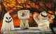 Halloween Pumpkin Man Ghost Desktop Ornaments Decorations 