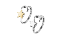  Moon Star Anxiety Fidget Relieving Stress Ring