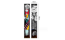 Jack Sally Banners Porch Signs Halloween Decor