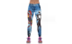 Womens Halloween Printed Stretchy Leggings