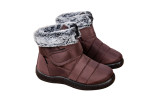 Womens Winter Non Slip Fur Lined Warm Snow Boots
