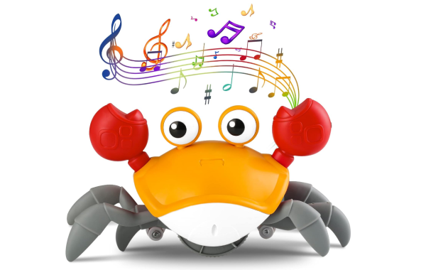 Musical Walking Dancing Crawling Crab Toy