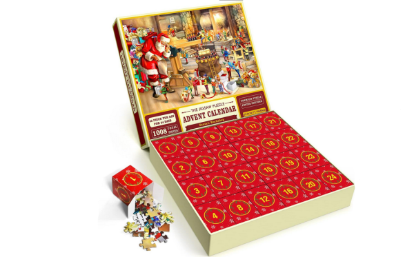 Christmas 1008 Pieces Countdown Jigsaw Puzzle 