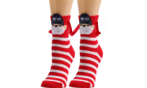 3Pairs Christmas Novelty Hand In Hand Cute Socks