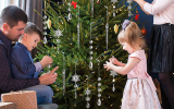 10 Pieces of Transparent Christmas Decorations