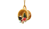  Christmas  Puppy Sleeping Hanging Ornament